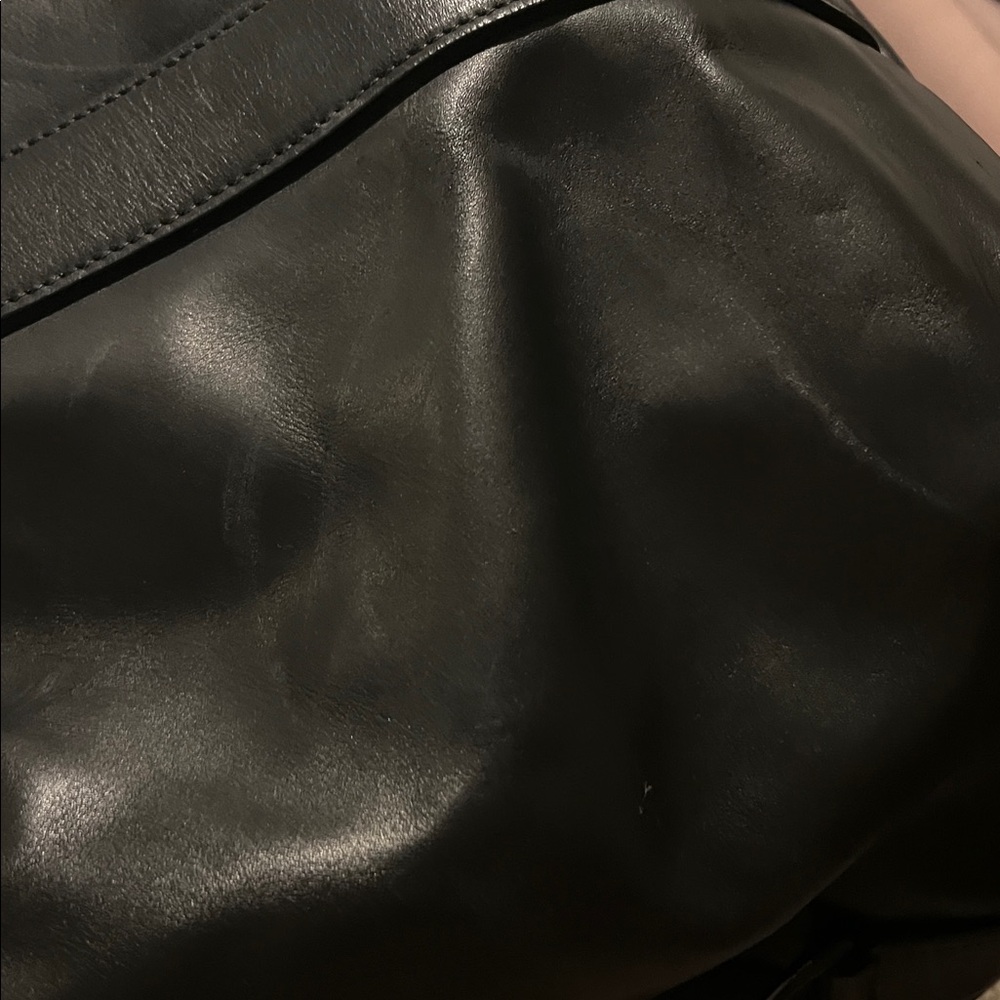 Tumi Alpha 2 Small soft leather travel Satchel - Picture 8 of 15